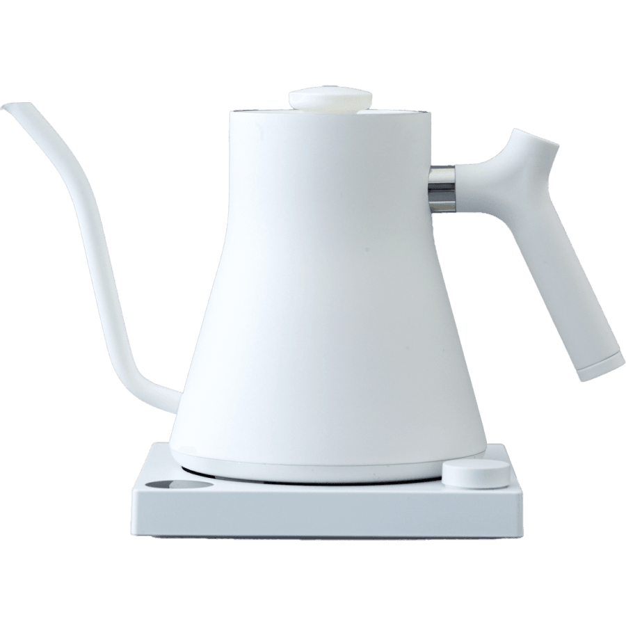 FELLOW Stagg EKG White 温度計付き電気ケトル 900ml(0.9L) 日本正規 